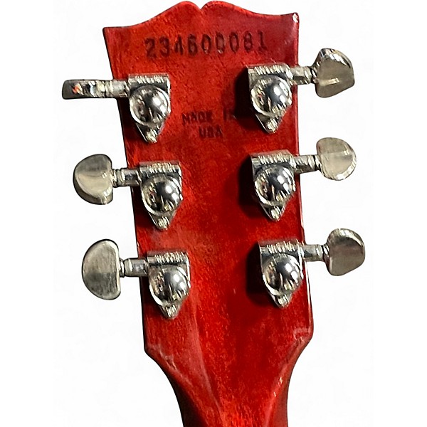 Used Gibson Les Paul Classic Sunburst Solid Body Electric Guitar