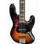 Used Fender American Elite Jazz Bass Tobacco Burst Electric Bass Guitar