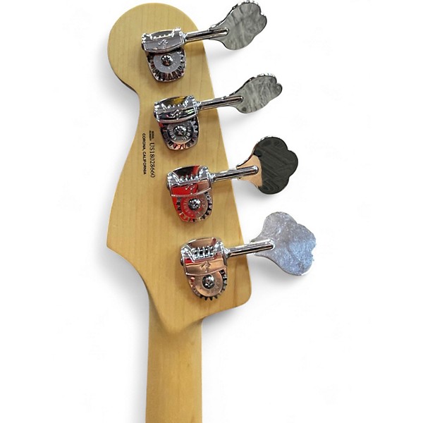 Used Fender American Elite Jazz Bass Tobacco Burst Electric Bass Guitar