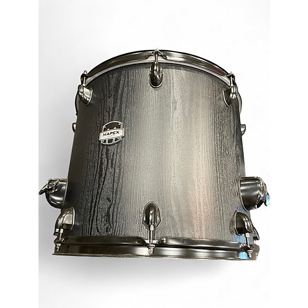 Used Mapex 4 Piece MARS Black Drum Kit