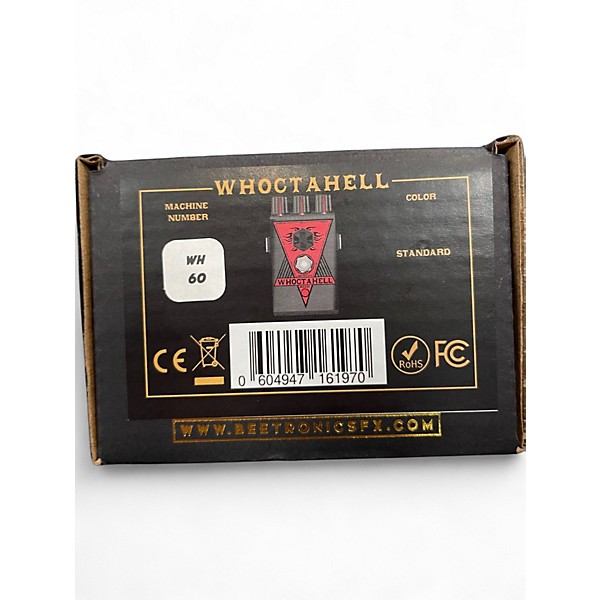 Used Beetronics FX WHOCTAHELL Effect Pedal