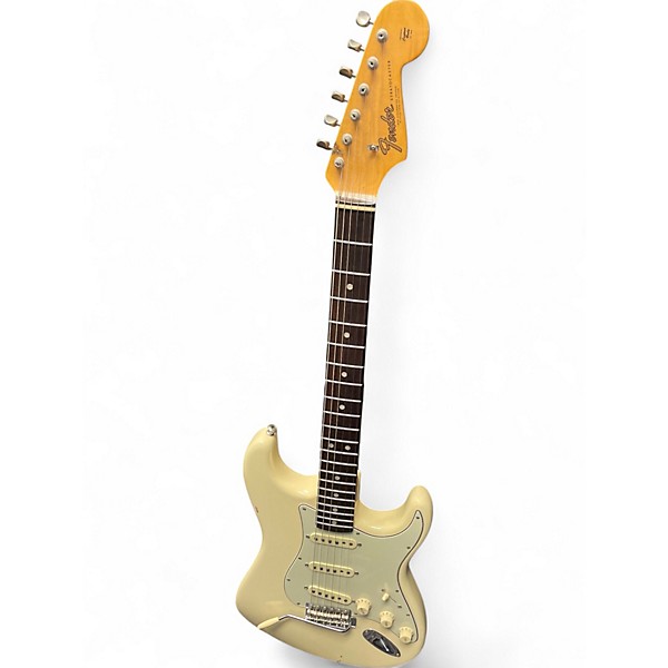 Used 2020 Fender 60 ORIGINAL STRATOCASTER VINTAGE WHITE Solid Body Electric Guitar