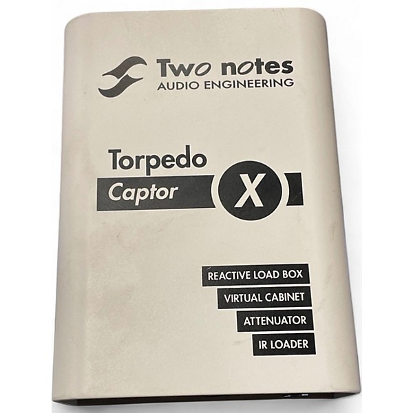 Used Two Notes AUDIO ENGINEERING TORPEDO CAPTOR X Power Attenuator