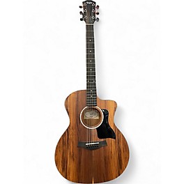 Used Taylor CUSTOM 224CE-DLXK Natural Acoustic Electric Guitar