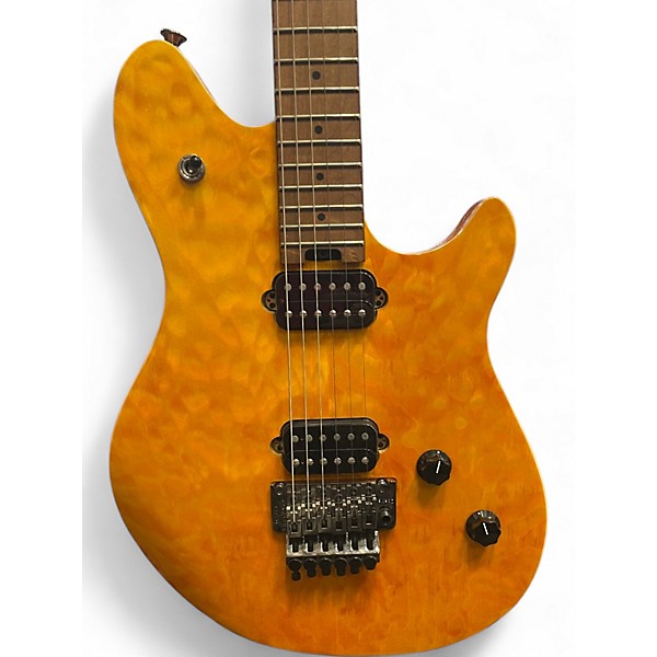 Used EVH Wolfgang Standard Trans Amber Solid Body Electric Guitar