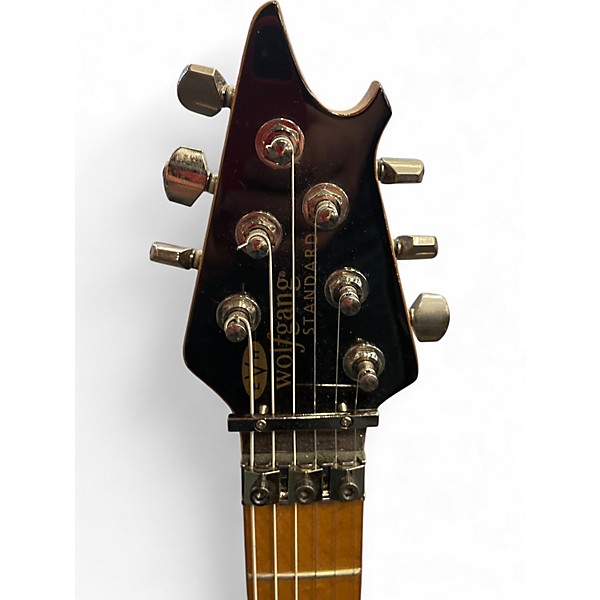 Used EVH Wolfgang Standard Trans Amber Solid Body Electric Guitar