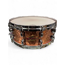 Used Trixon 5X14 CONCERT COPPER HAMMERED COPPER Drum