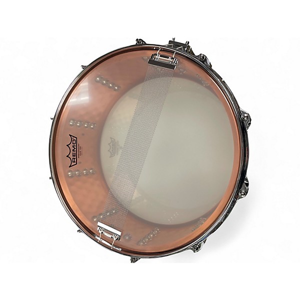Used Trixon 5X14 CONCERT COPPER HAMMERED COPPER Drum