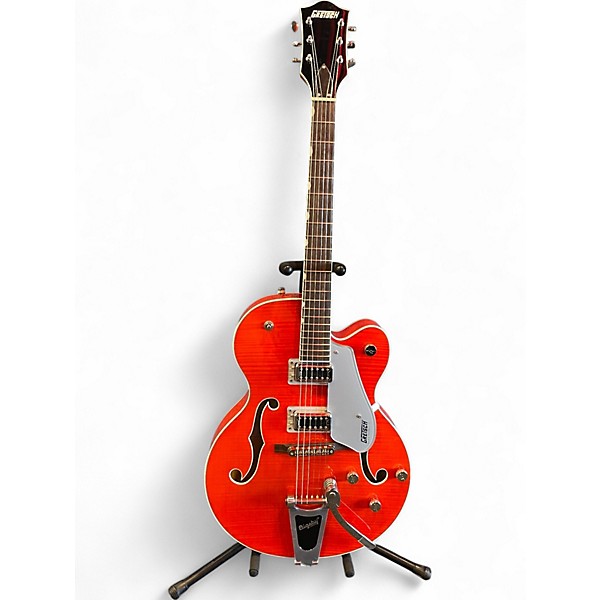 Used Gretsch Guitars G5427T Orange Hollow Body Electric Guitar