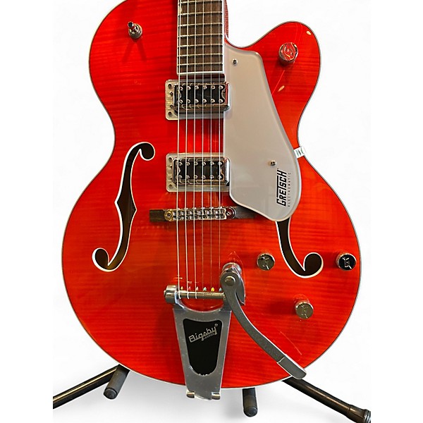 Used Gretsch Guitars G5427T Orange Hollow Body Electric Guitar