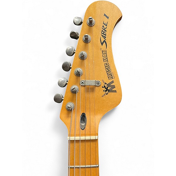 Vintage 1980 Ernie Ball Music Man SABRE 1 Sunburst Solid Body Electric Guitar
