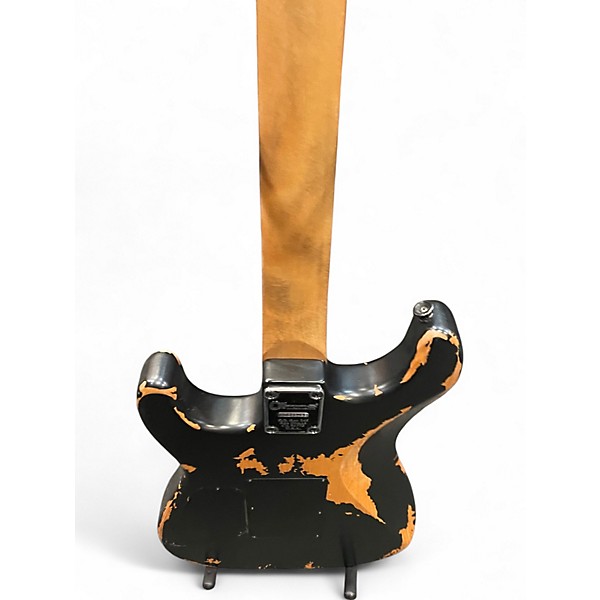 Used Charvel STYLE 1 HH RELIC BLACK Solid Body Electric Guitar