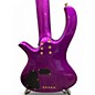Used Schecter Guitar Research Freezesickle Purple Electric Bass Guitar