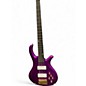 Used Schecter Guitar Research Freezesickle Purple Electric Bass Guitar