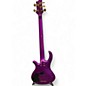 Used Schecter Guitar Research Freezesickle Purple Electric Bass Guitar