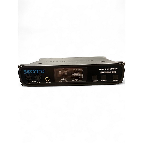 Used 2019 MOTU Micro Express Signal Processor