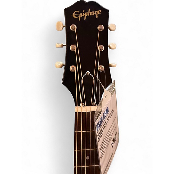 Used Epiphone J45EC 2 Tone Sunburst Acoustic Electric Guitar