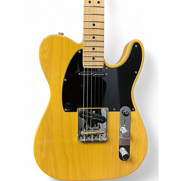 Used Fender American Professional Telecaster Butterscotch Blonde Solid Body Electric Guitar
