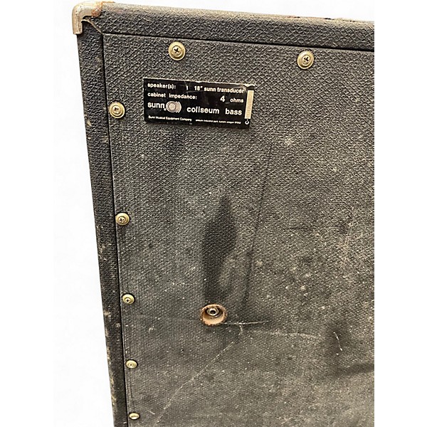 Vintage 1970s Sunn Coliseum Bass Cabinet Bass Cabinet