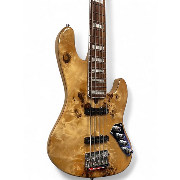 Used Mayones Jabba Custom Natural Electric Bass Guitar