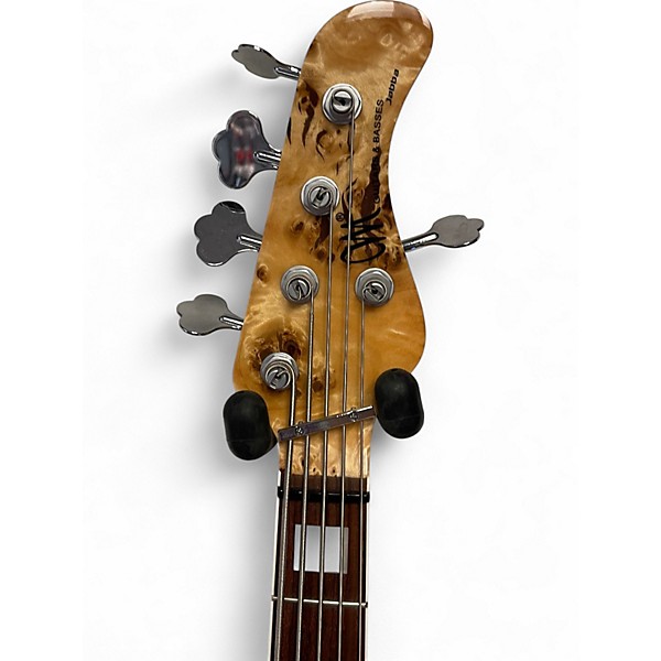 Used Mayones Jabba Custom Natural Electric Bass Guitar