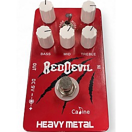 Used Caline red devil distorion pedal Effect Pedal
