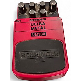 Used Behringer UM300 Ultra Metal Distortion Effect Pedal