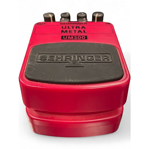 Used Behringer UM300 Ultra Metal Distortion Effect Pedal