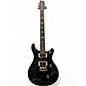 Used 2021 PRS Custom 24-08 Black Solid Body Electric Guitar thumbnail