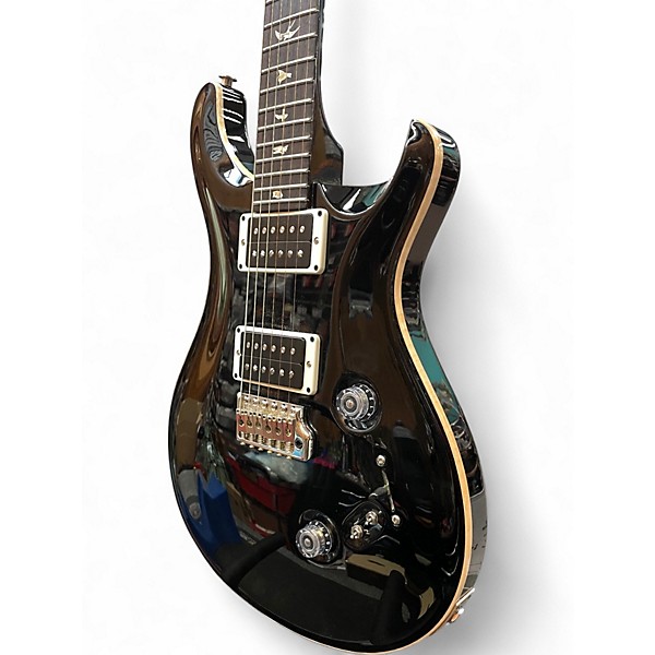 Used 2021 PRS Custom 24-08 Black Solid Body Electric Guitar