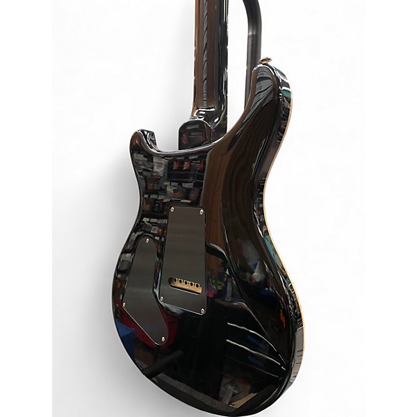 Used 2021 PRS Custom 24-08 Black Solid Body Electric Guitar