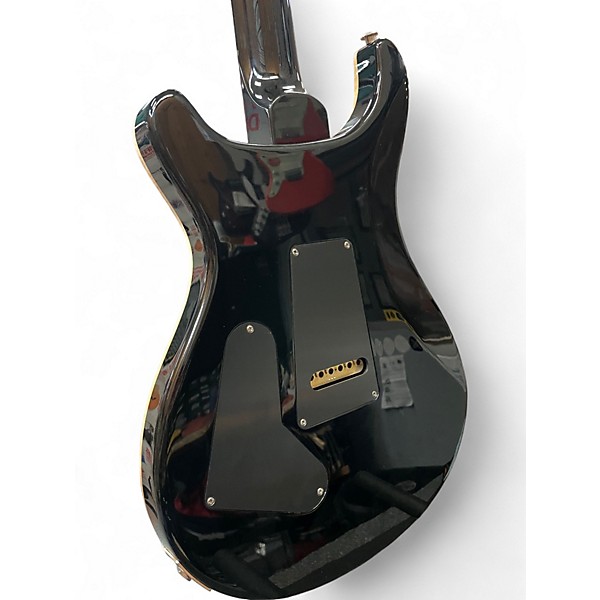 Used 2021 PRS Custom 24-08 Black Solid Body Electric Guitar