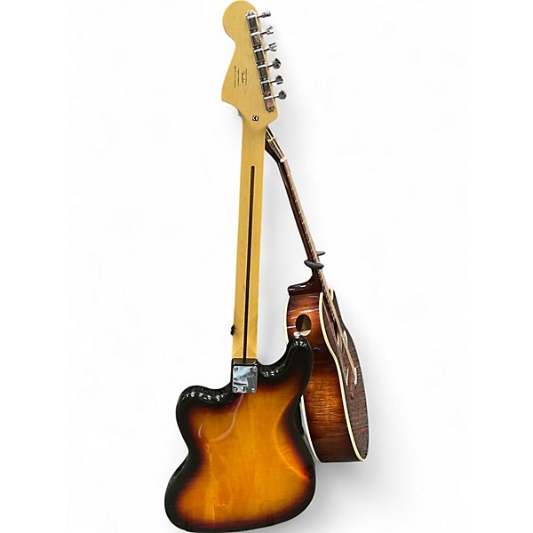 Used Squier Vintage Modified Bass VI 3 Color Sunburst Electric Bass Guitar
