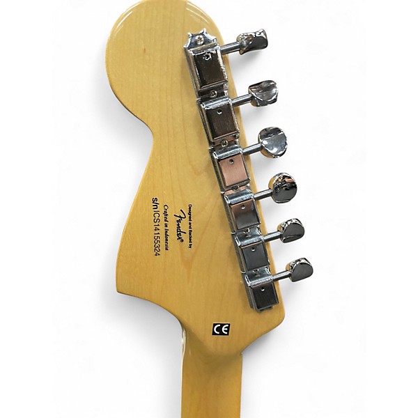 Used Squier Vintage Modified Bass VI 3 Color Sunburst Electric Bass Guitar