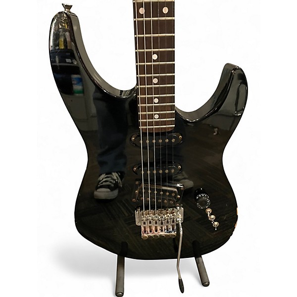 Vintage 1988 Kramer FOCUS 6000 Black Solid Body Electric Guitar