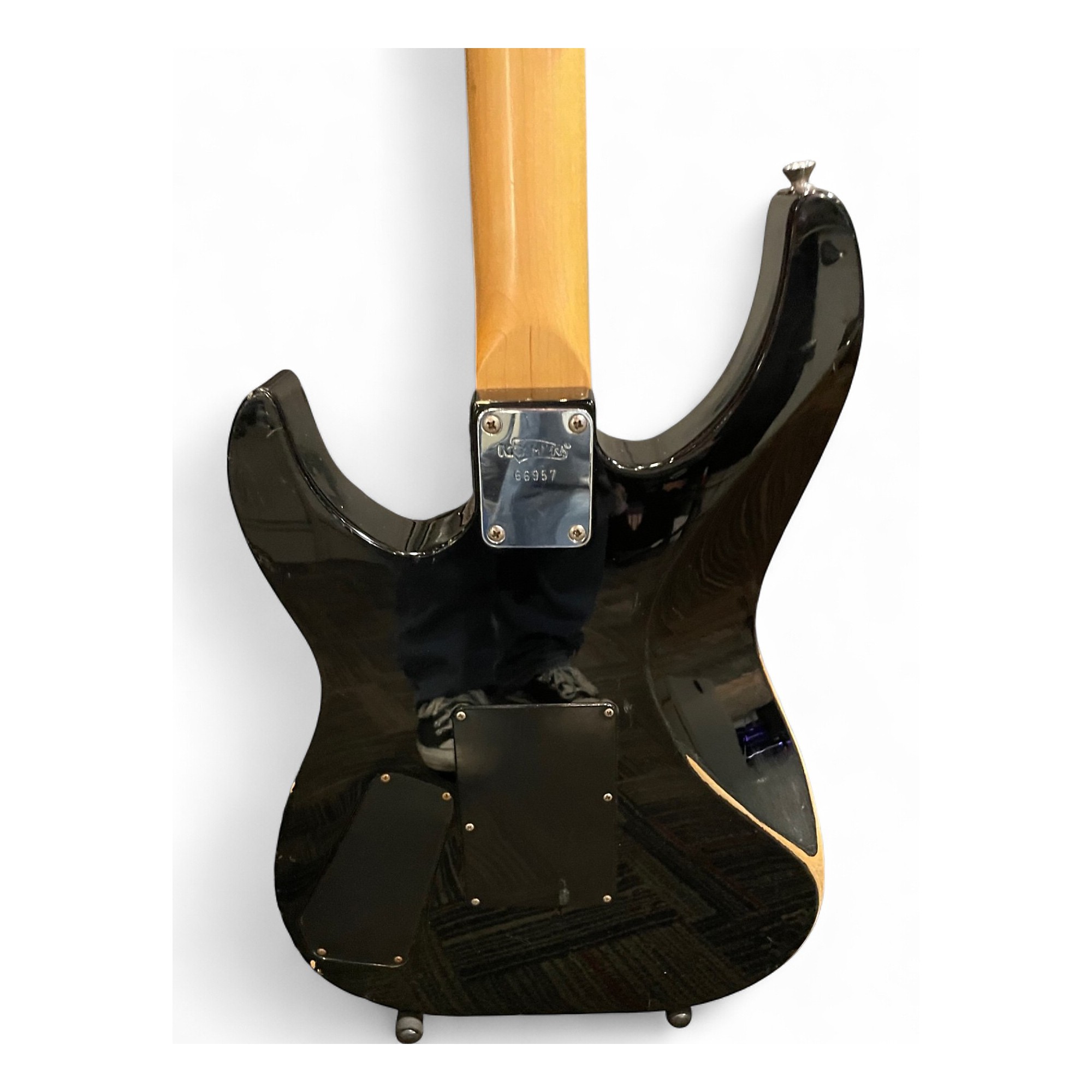 Vintage 1988 Kramer FOCUS 6000 Black Solid Body Electric Guitar