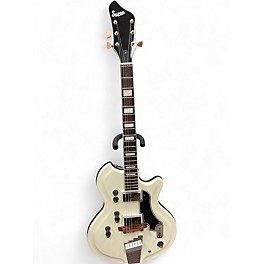 Used Supro Martinique Alpine White Hollow Body Electric Guitar