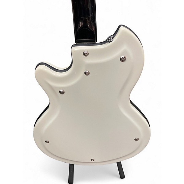 Used Supro Martinique Alpine White Hollow Body Electric Guitar