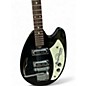 Used Teisco May queen Black Hollow Body Electric Guitar