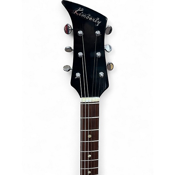Used Teisco May queen Black Hollow Body Electric Guitar