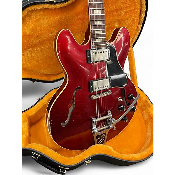 Used Gibson Custom Dealer Select 1964 ES-335 SPARKLING BURGUNDY Hollow Body Electric Guitar