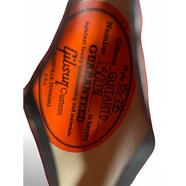 Used Gibson Custom Dealer Select 1964 ES-335 SPARKLING BURGUNDY Hollow Body Electric Guitar