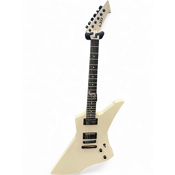 Used ESP LTD SNAKEBYTE Snow White Solid Body Electric Guitar
