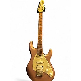 Used Ernie Ball Music Man Silhouette Special Rose Gold Solid Body Electric Guitar
