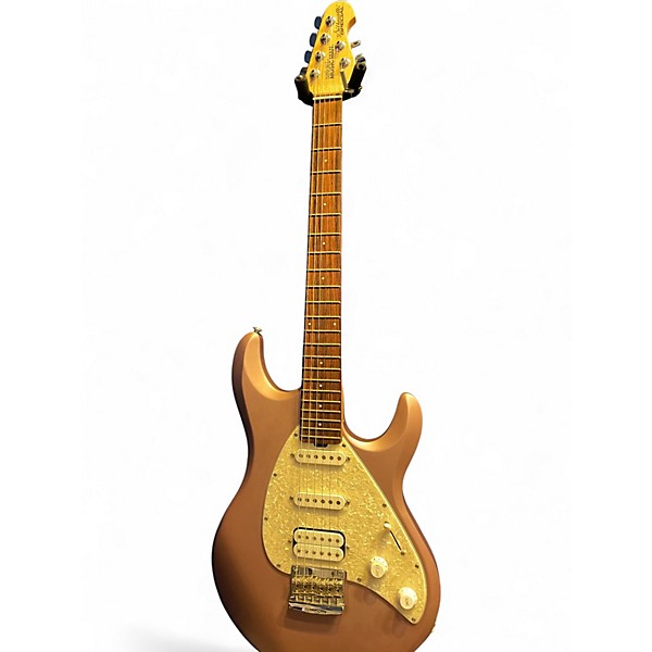 Used Ernie Ball Music Man Silhouette Special Rose Gold Solid Body Electric Guitar