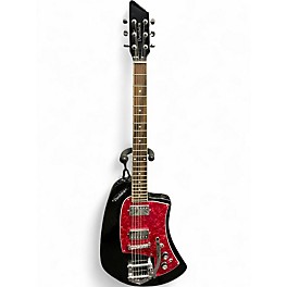 Used Puresalem ZODIAC Black Solid Body Electric Guitar