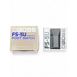 Used BOSS FS5U Nonlatching Footswitch Sustain Pedal