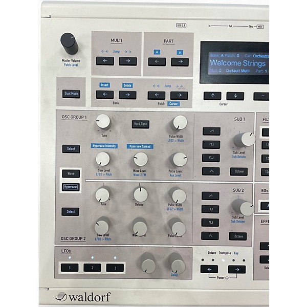 Used Waldorf KYRA VA SYNTH Synthesizer