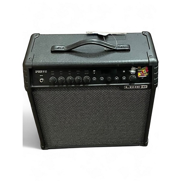 Used Line 6 Spider V 60 1x10 Guitar Combo Amp