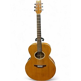 Used Washburn j50 Natural Acoustic Electric Guitar